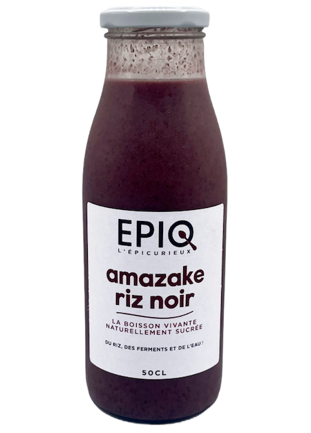 amazake riz noir